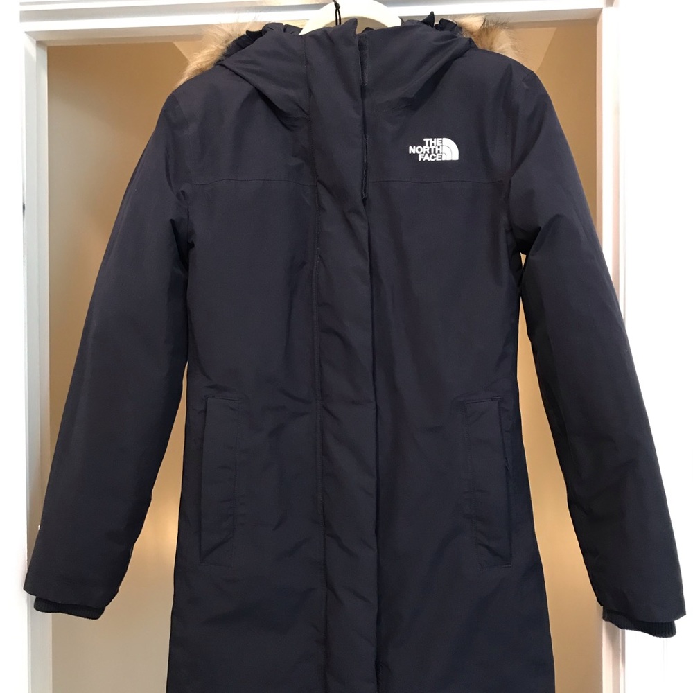 North Face Arctic Parka, Navy, sz S